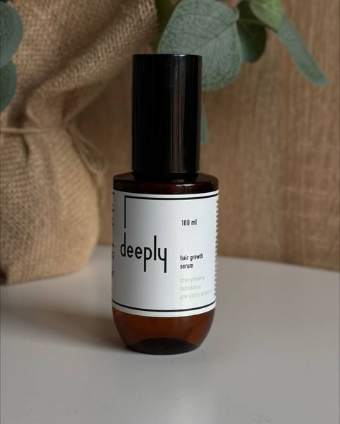 Стимулююча сироватка для росту волосся Deeply hair growth serum cos029 фото