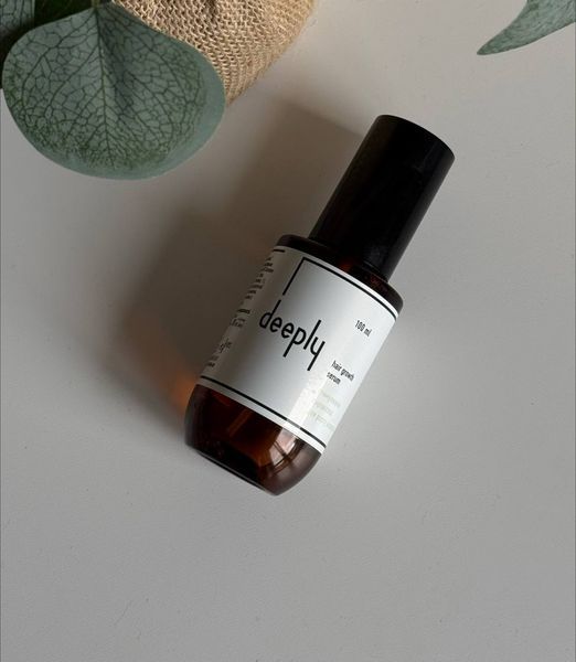 Стимулююча сироватка для росту волосся Deeply hair growth serum cos029 фото