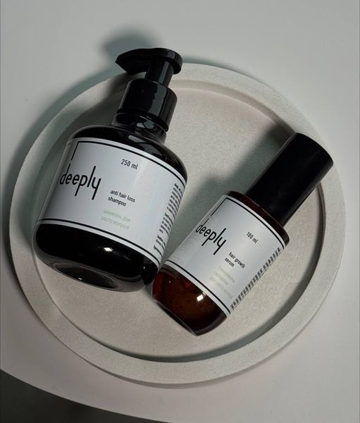 Шампунь для росту волосся deeply anti hair loss shampoo 250 ml cos030 фото