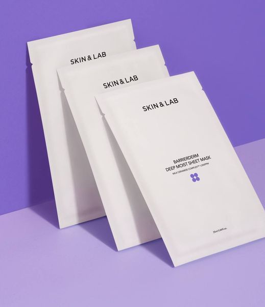 Зволожувальна тканинна маска SKIN&LAB Barrierderm Deep Moisture Sheet Mask cos248 фото