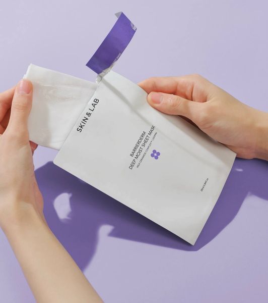Зволожувальна тканинна маска SKIN&LAB Barrierderm Deep Moisture Sheet Mask cos248 фото
