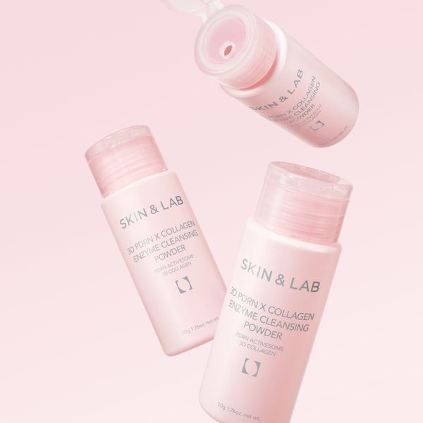 Делікатна ензимна пудра SKIN&LAB 3D PDRN &times; Collagen Enzyme Cleansing Powder 50 гр cos490 фото