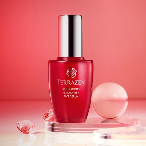 Антивікова та антиоксидантна сироватка з астаксантином Terrazen Red Diamond Astaxanthin Face Serum&nbsp;50 мл cos1136 фото
