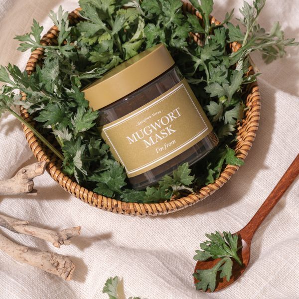 Заспокійлива маска для шкіри з полином I'M FROM Mugwort Mask 110 гр cos937 фото