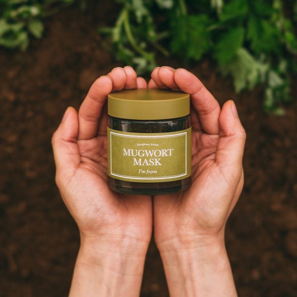 Заспокійлива маска для шкіри з полином I'M FROM Mugwort Mask 110 гр cos937 фото