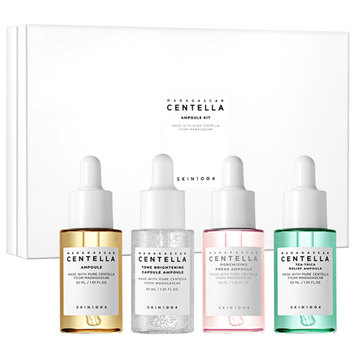 Набір сироваток з центеллою азіатською SKIN1004 Madagascar Centella Ampoule Kit, 4 продукти cos1037 фото