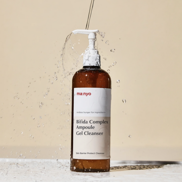 Мʼякий гель для вмивання з лактобактеріями Manyo Bifida Complex Ampoule Gel Cleanser 400 мл cos1088 фото