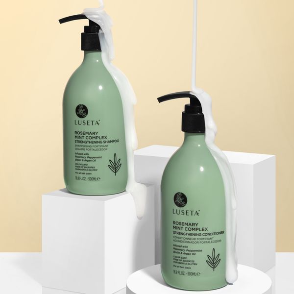 Шампунь для стимуляції росту волосся Luseta Beauty Rosemary Mint Complex 500 мл cos671 фото