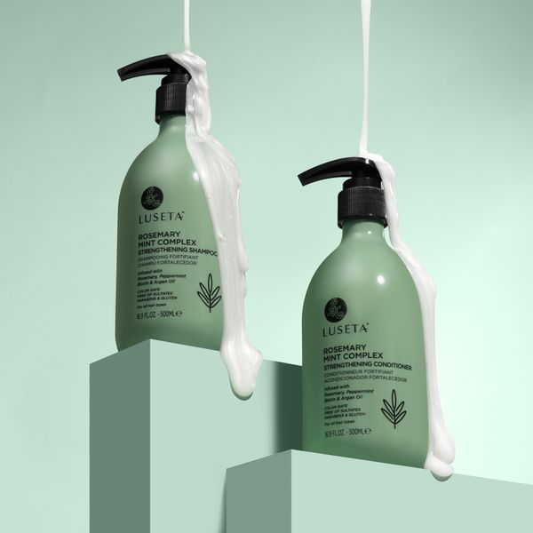 Шампунь для стимуляції росту волосся Luseta Beauty Rosemary Mint Complex 500 мл cos671 фото