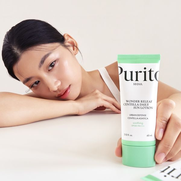 SPF-крем лосьйон з центеллою Purito Seoul Wonder Releaf Centella Daily Sun Lotion cos105 фото