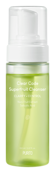 Пінка для глибокого очищення шкіри Purito Seoul Clear Code Superfruit Cleanser cos156 фото