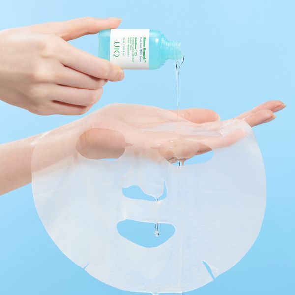 Охолоджувальна та заспокійлива тканинна маска UIQ Biome Remedy Pore Reset PDRN Calming Mask Sheet 1 шт cos1075 фото