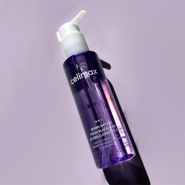Гідрофільна олія для очищення шкіри Celimax Derma Nature Fresh Blackhead Jojoba Cleansing Oil 150 мл cos945 фото