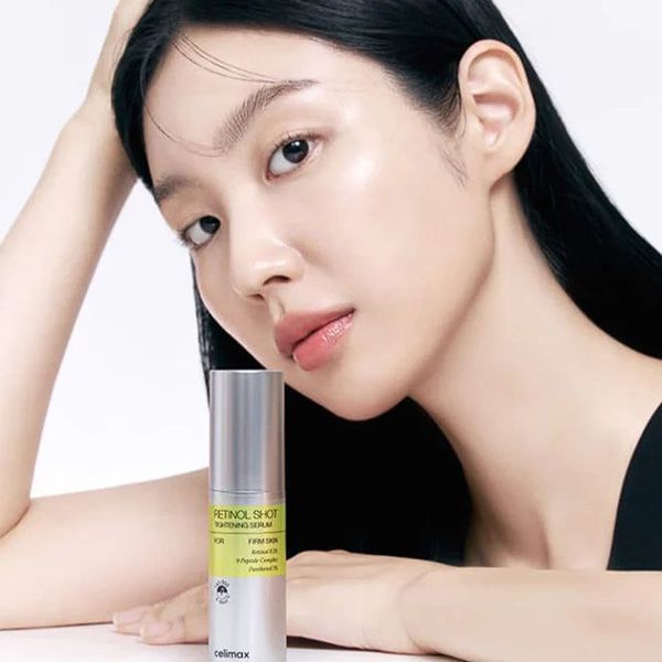 Антивікова сироватка для шкіри з ретинолом 0.1% та пептидами Celimax The Vita-A Retinol Shot Tightening Serum 30 мл cos946 фото