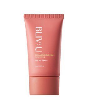 Сонцезахисний крем з колагеном BLIV:U Collagen Bouncing Sunscreen cos110 фото