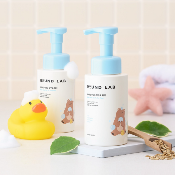 Дитяча пінка для купання ROUND LAB Baby Mild Top To Toe Wash, 300 ml cos898 фото