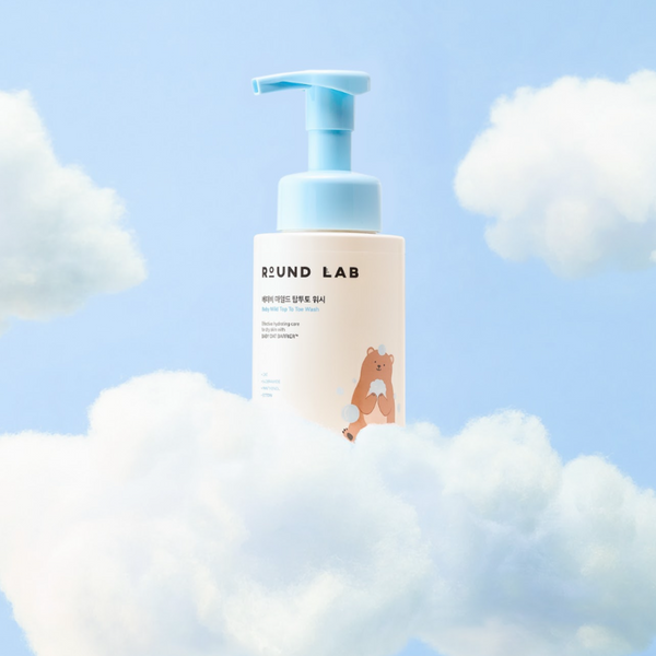 Дитяча пінка для купання ROUND LAB Baby Mild Top To Toe Wash, 300 ml cos898 фото
