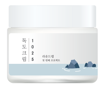 Легкий зволожувальний крем з морською водою ROUND LAB 1025 Dokdo Light Cream cos211 фото