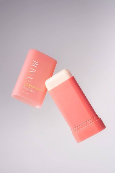 Сонцезахисний стік з колагеном BLIV:U Collagen Bouncing Sun Stick cos114 фото
