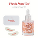 Набір догляду за шкірою HUGS Fresh Start Set масажна сироватка  + багаторазові патчі cos1050 фото 1