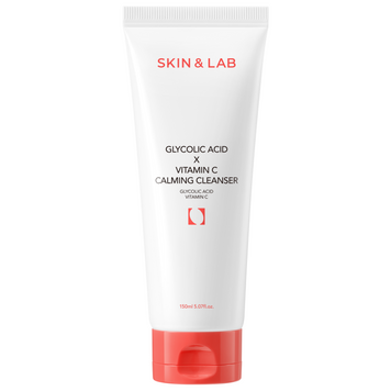 Гель для очищення шкіри з гліколевою кислотою та вітаміном C SKIN&LAB Glycolic Acid &times; Vitamin C Calming Cleanser 150 мл cos953 фото