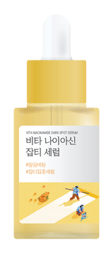 Освітлювальна сироватка з вітаміном C та ніацинамідом ROUND LAB Vita Niacinamide Dark Spot Serum cos90 фото