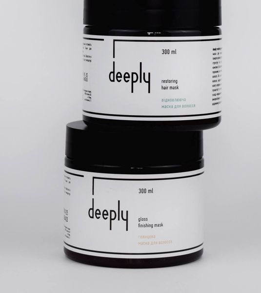 Глянцева маска для волосся Deeply gloss finishing mask 300 ml cos022 фото