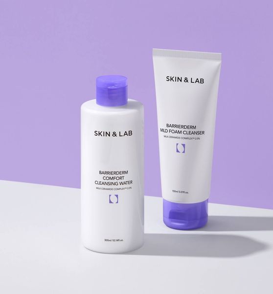 Очищувальна міцелярна вода SKIN&LAB Barrierderm Comfort Cleansing Water cos140 фото