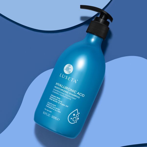 Зволожуючий шампунь для сухого волосся Luseta Beauty Hyaluronic Acid Moisturizing Shampoo 500 мл cos484 фото