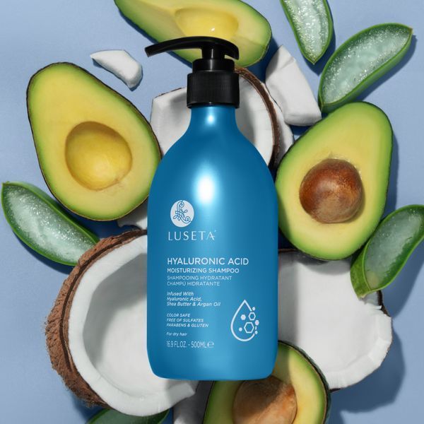 Зволожуючий шампунь для сухого волосся Luseta Beauty Hyaluronic Acid Moisturizing Shampoo 500 мл cos484 фото