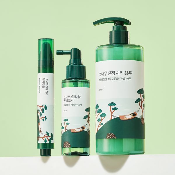 Заспокійливий тонік для шкіри голови з екстрактом голок сосни ROUND LAB Pine Calming Cica Scalp Tonic 100 мл cos1103 фото