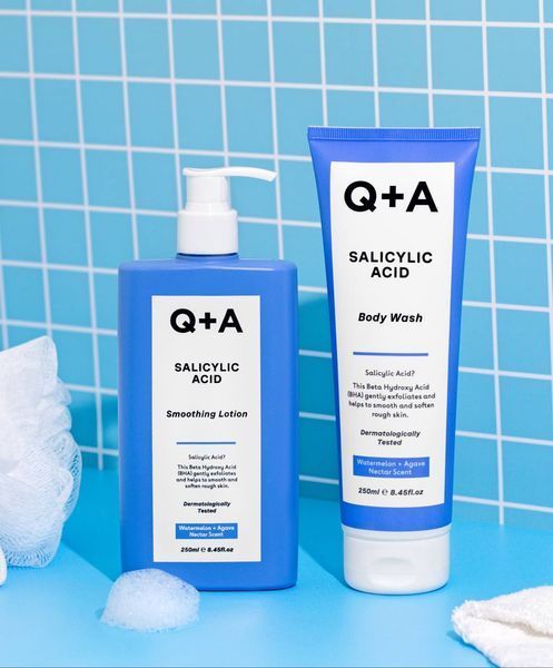 Заспокійливий лосьйон для тіла з саліциловою кислотою Q+A Salicylic Acid Smoothing Lotion cos312 фото