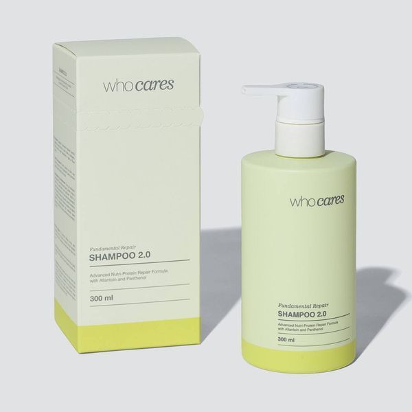 Шампунь для глибокого очищення шкіри голови WhoCares 2.0 Fundamental Repair 300 мл cos461 фото