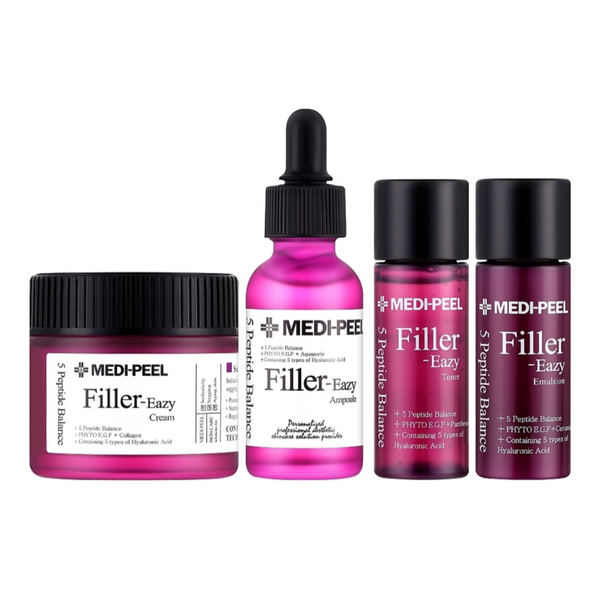 Ліфтінг-набір омолоджуючих засобів для пружності шкіри MEDI PEEL Filler Eazy Multi Care Kit, 4 продукти cos760 фото