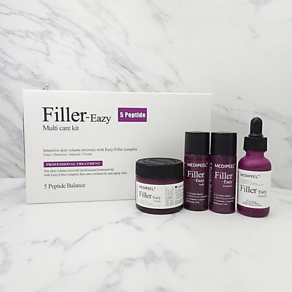 Ліфтінг-набір омолоджуючих засобів для пружності шкіри MEDI PEEL Filler Eazy Multi Care Kit, 4 продукти cos760 фото