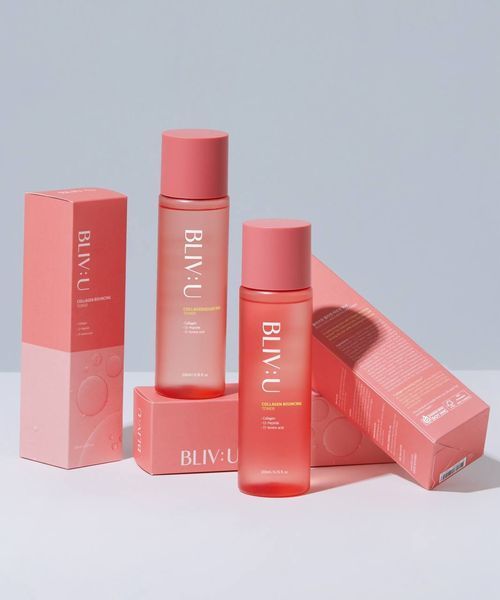 Тонер з колагеном BLIV:U Collagen Bouncing Toner cos170 фото