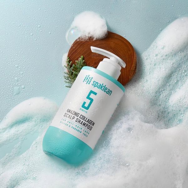 Балансуючий шампунь для глибокого очищення та проти лупи Spaklean Amazing Rebalancing Shampoo 500 мл cos1109 фото