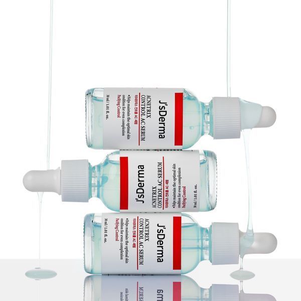 Себорегулююча сироватка з ніацинамідом 8% і цинком J&rsquo;sDerma Acnetrix Control AC Serum 30 мл cos073 фото