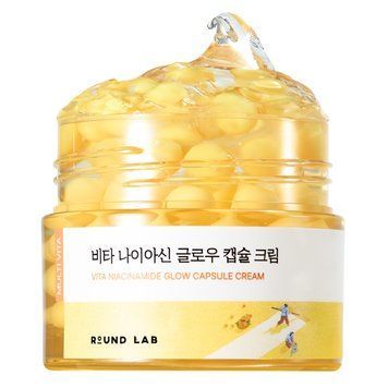 Освітлювальний капсульний крем з вітаміном С та ніацинамідом ROUND LAB Vita Niacinamide Glow Capsule Cream 50 мл cos961 фото