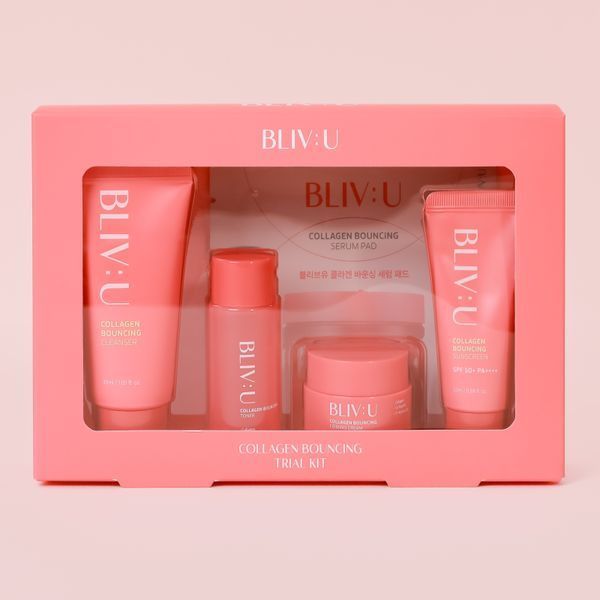 Набір мініатюр засобів з колагеном BLIV:U Collagen Bouncing Trial Kit cos765 фото