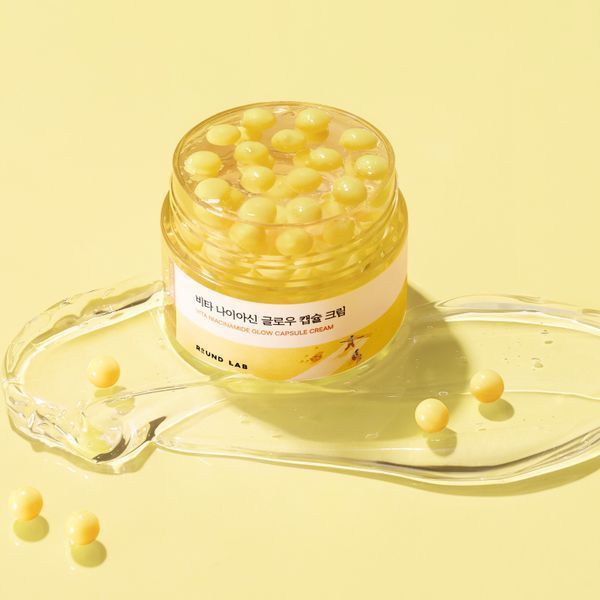 Освітлювальний капсульний крем з вітаміном С та ніацинамідом ROUND LAB Vita Niacinamide Glow Capsule Cream 50 мл cos961 фото