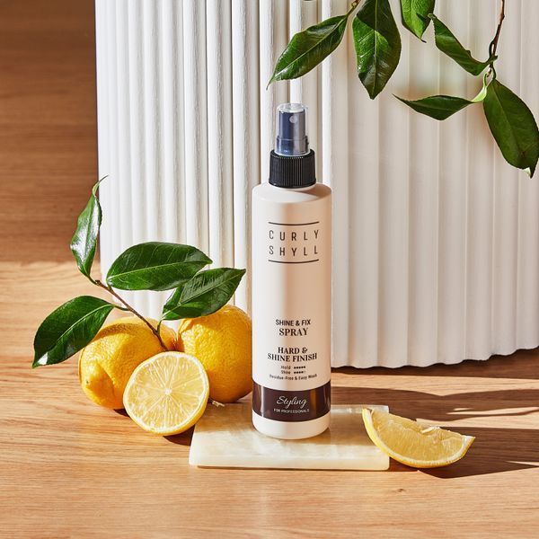 Фіксуючий спрей для волосся CURLYSHYLL Shine & Fix Spray 240 мл cos863 фото
