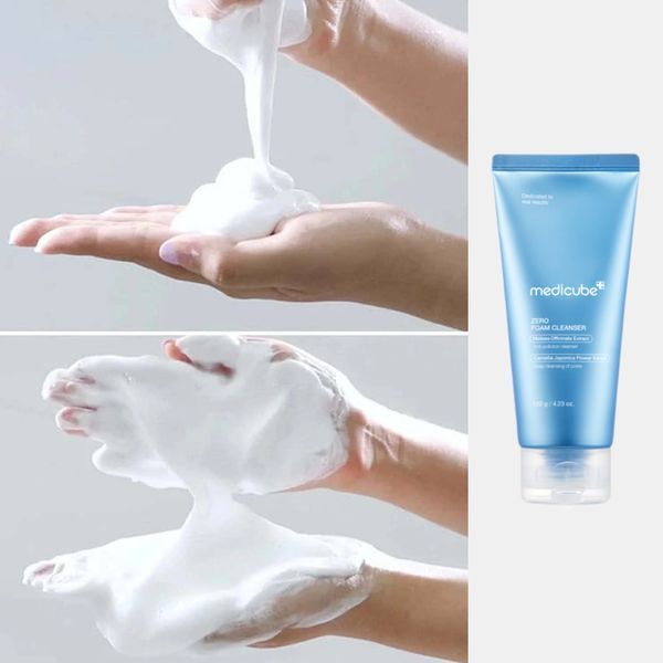 Очищувальна пінка з екстрактом мелісси Medicube Zero Foam Cleanser 120 мл cos347 фото