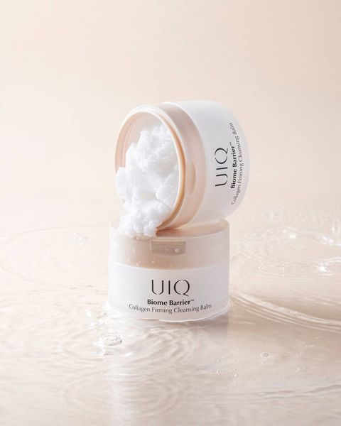 Гідрофільний бальзам з колагеном UIQ Biome Barrier Collagen Firming Cleansing Balm cos126 фото