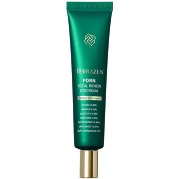 Антивіковий крем для шкіри під очима з полінуклеотидами PDRN Terrazen PDRN Total Renew Eye Cream 35 мл cos1127 фото
