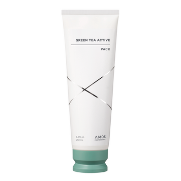 Маска проти випадіння волосся AMOS Professional Green Tea Active Pack, 250 ml cos782 фото