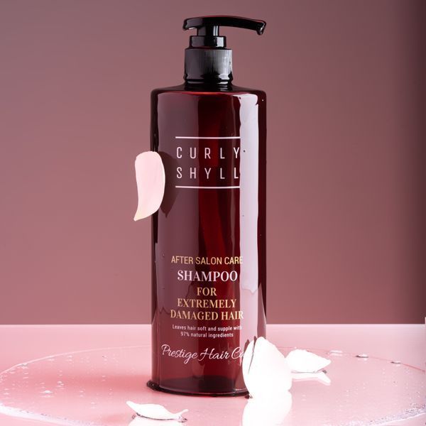 Відновлюючий шампунь для пошкодженого волосся CURLYSHYLL After Salon Care Shampoo 360 мл cos829 фото