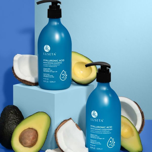 Зволожуючий кондиціонер для сухого волосся Luseta Beauty Hyaluronic Acid Moisturizing Conditioner 500 мл cos485 фото