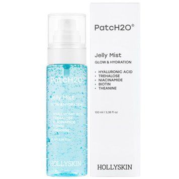 Зволожувальний тонер&ndash;міст з гіалуроновою кислотою Hollyskin Patch H2O Jelly Mist 100 мл cos085 фото