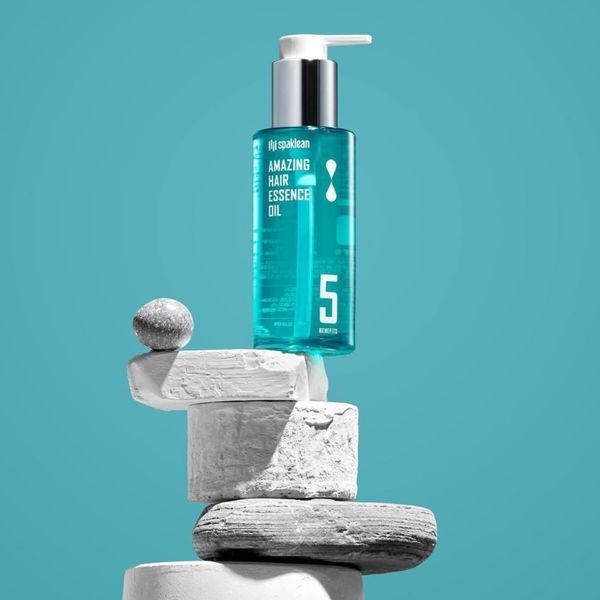 Відновлююча термозахисна есенція з колагеном Spaklean Amazing Hair Essence Oil 120 мл cos1113 фото